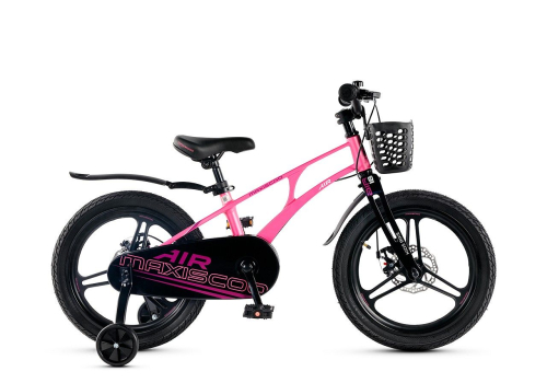 Велосипед Maxiscoo Air Pro 18 (2025) (110-130 см), розовый