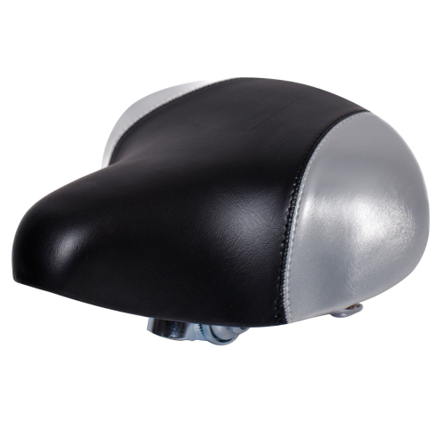 Седло HBAZ-0801A Novatrack комфортное, черно-серое