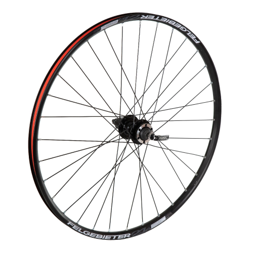 Колесо 27,5" заднее 32 спицы двойной обод