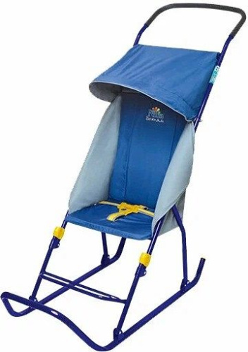 Санки-коляска "Тимка 1+", Т1+, синий