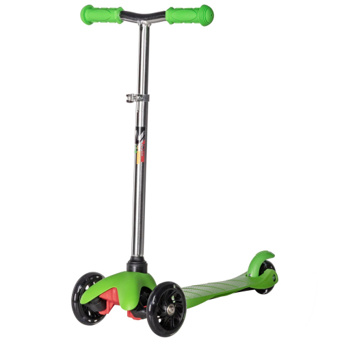 Самокат детский Novatrack Disco-kids Basic (2025) со светящимися колёсами