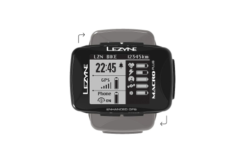 Велокомпьютер с GPS LEZYNE Macro Plus GPS
