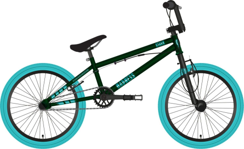Велосипед Stark Madness BMX 2 (2025), т.елов.мат./голуб./голуб