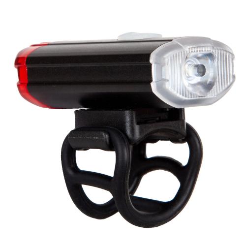 Фонарь передний STG FL1612  200lm 800 mAH Свет спереди и сзади, крепление на шлем/руль