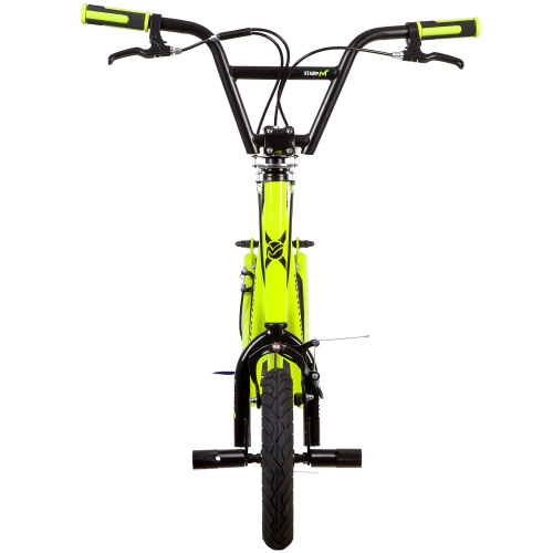 Самокат внедорожный Novatrack Stamp N1 12" Extreme (2018), зеленый