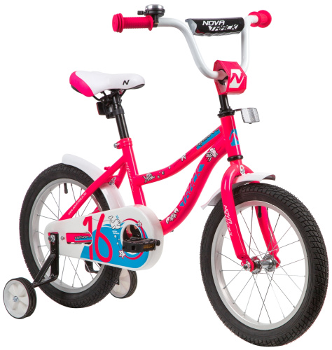 NOVATRACK NEPTUNE 16" (2020) (98-110 см), розовый