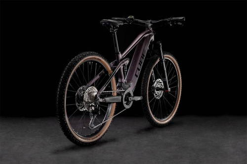 Велосипед Cube Stereo Hybrid 120 Race 625 (2022), рама 20", фиолетовый