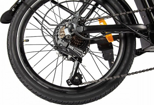 Электровелосипед складной Intro Twist 250 (2024), серебристый