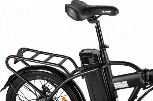 Электровелосипед складной Intro Twist 250 (2024), серебристый