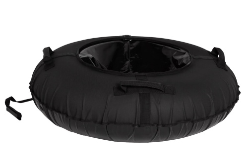 Тюбинг Snowstorm BZ-110_FULL_BLACK, 110 см, черный с черным, черный