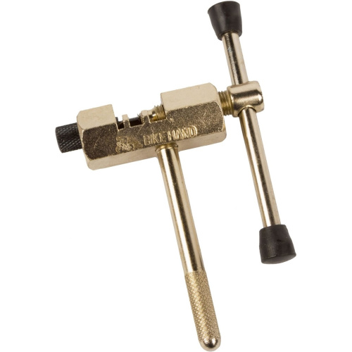 Выжимка Bikehand YC-329, для 7-10 скоростных цепей, с поджимом, серебристая, 6-14329