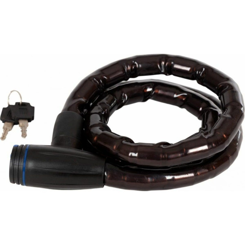 Замок STG TYT910 ключевой, 22х1500 мм, черный