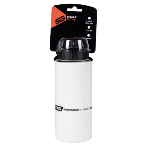 Велофляга STG 600мл, серый