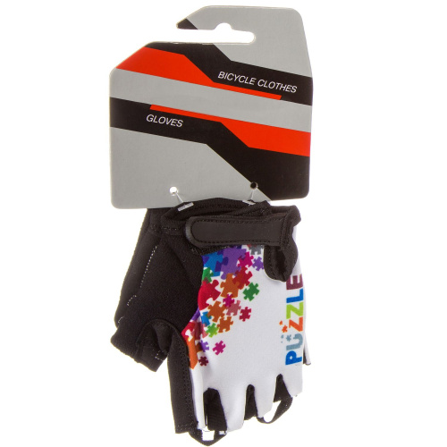 Перчатки детские STG AL-05-1589, рама S, белый