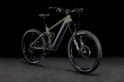 Велосипед Cube Stereo Hybrid 160 HPC TM 750 27.5" (2022), рама 20", серый