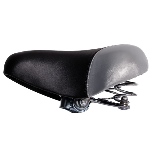 Седло HBAZ-0801A Novatrack комфортное, черно-серое