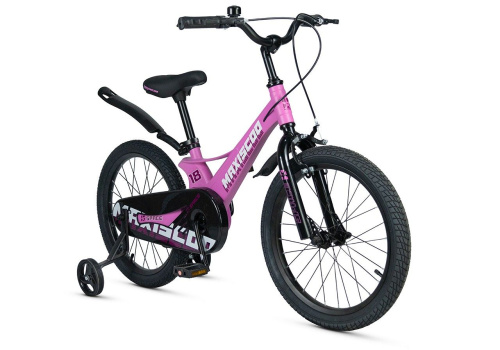 Велосипед Maxiscoo Space Стандарт 18 (2025) (110-130 см), розовый