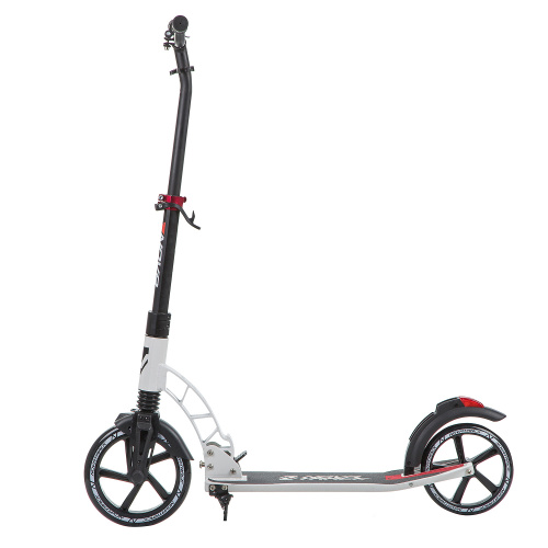 Самокат NOVATRACK DEFT 230 PRO (2019), черный-белый