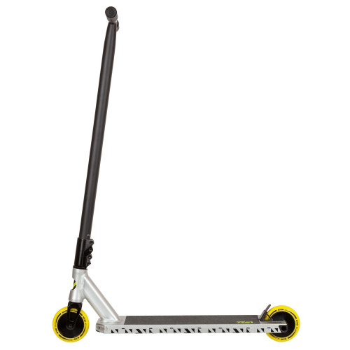 Самокат трюковой NOVATRACK PIXEL'90 (2022), серебристый