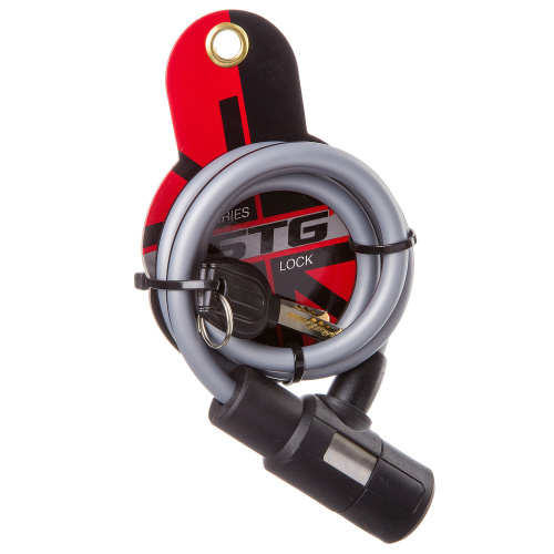 Велозамок STG TY580-1 на ключе 10мм х 100см