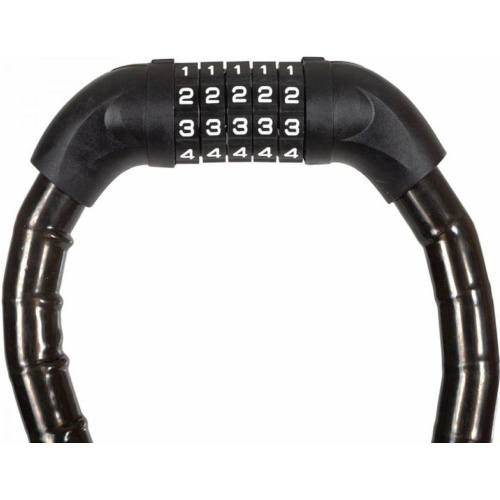 Замок STG TYT923 кодовый, 18х1200 мм, черный