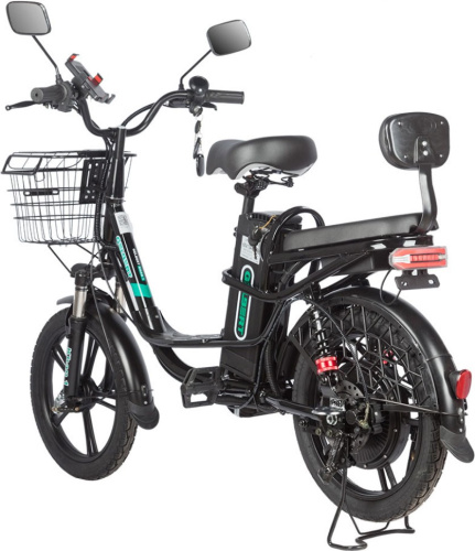 Электровелосипед Gelbert Khan 2, черный