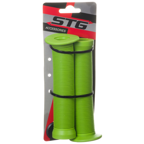 Грипсы STG HL-G105C широкие, зеленый
