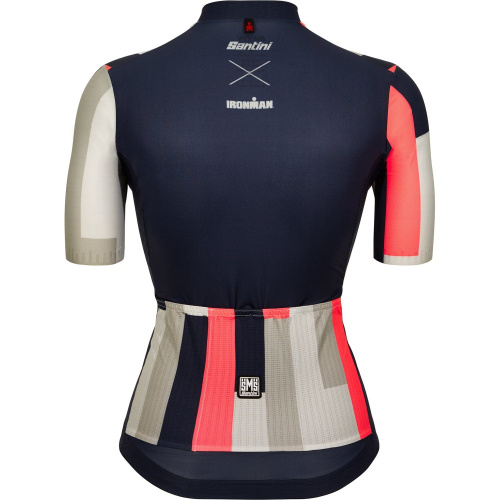 Веломайка женская Santini Aahonoui-Ironman Women's SS Cycling Jersey, синий-красный