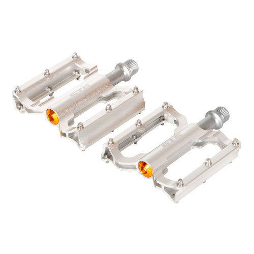 Педали STG BC-PD213, серебристый