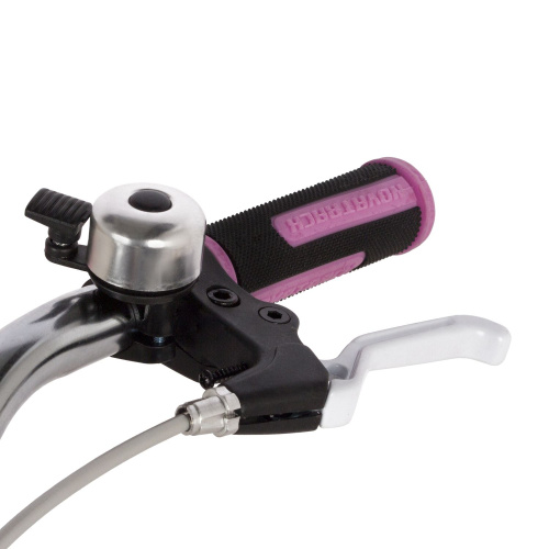 Велосипед NOVATRACK BUTTERFLY 20" (2022) (110-130 см), розовый