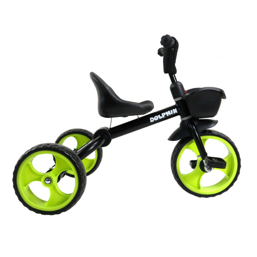 Велосипед трехколесный Maxiscoo Dolphin (2023) (92-98 см), черный
