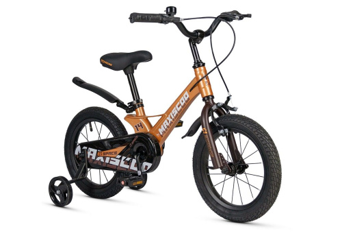 Велосипед Maxiscoo Space Стандарт 14 (2025) (98-110 см), оранжевый