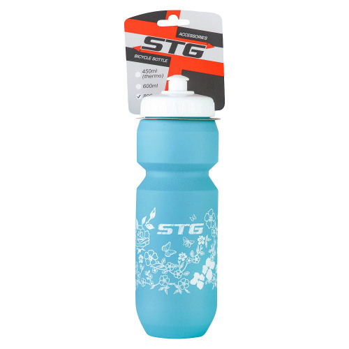 Велофляга STG 800мл, голубой