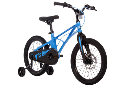 Велосипед Novatrack Blast 18" (2024), рама 9.5" (110-130 см), синий